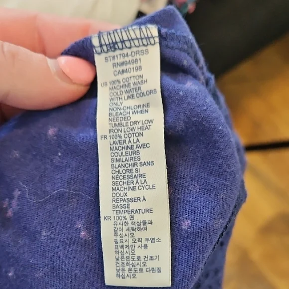 Heritage 1981 Blue Strapless Top - Picture 8 of 8